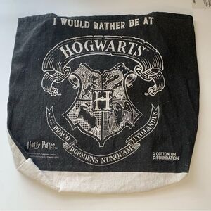 “I Would Rather Be At Hogwarts" Harry Potter Tote Bag